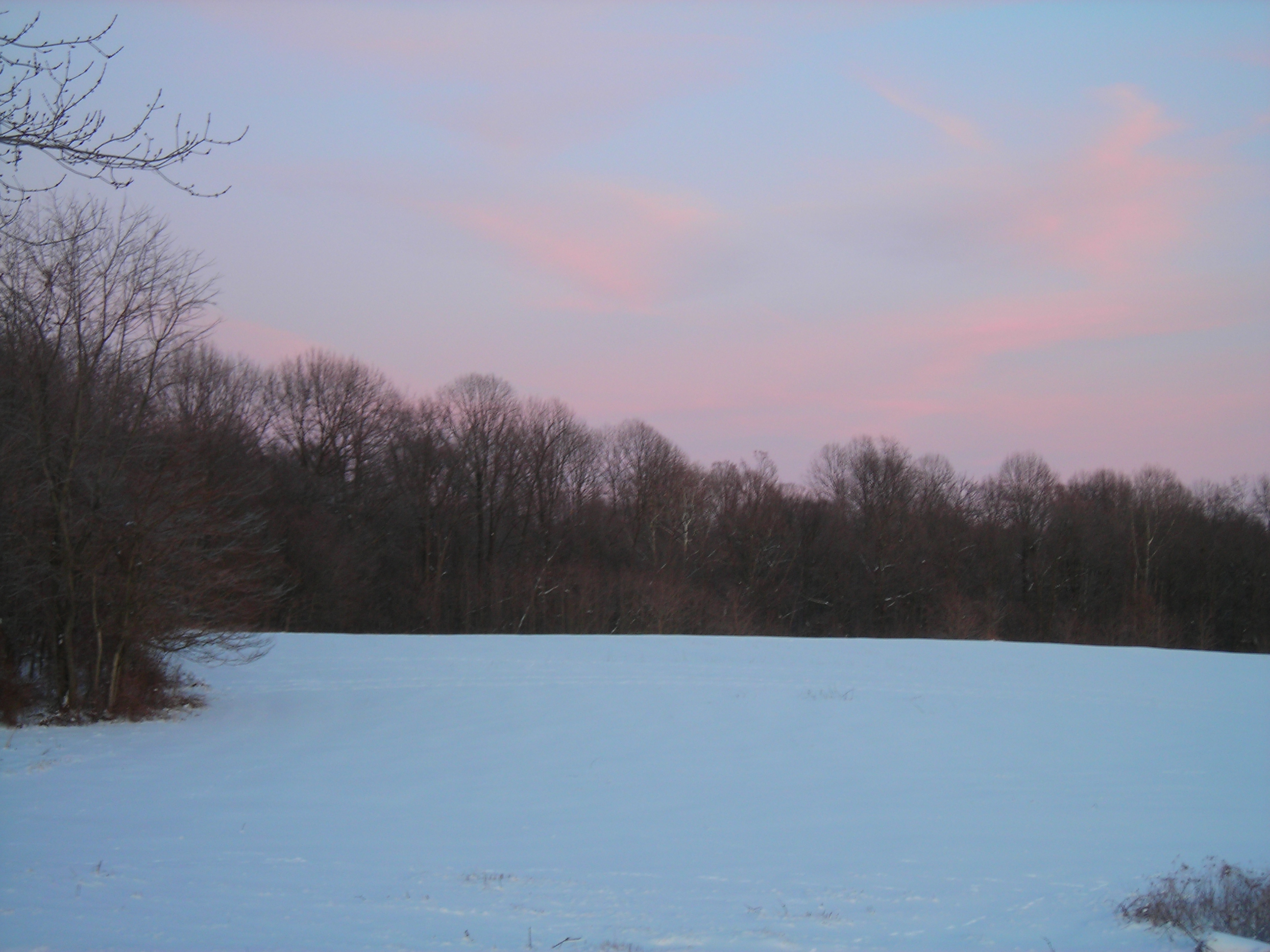 Winter Rising Sun