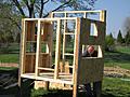 Chicken Coop Framed