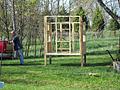 Chicken Coop in its Final Resting Place